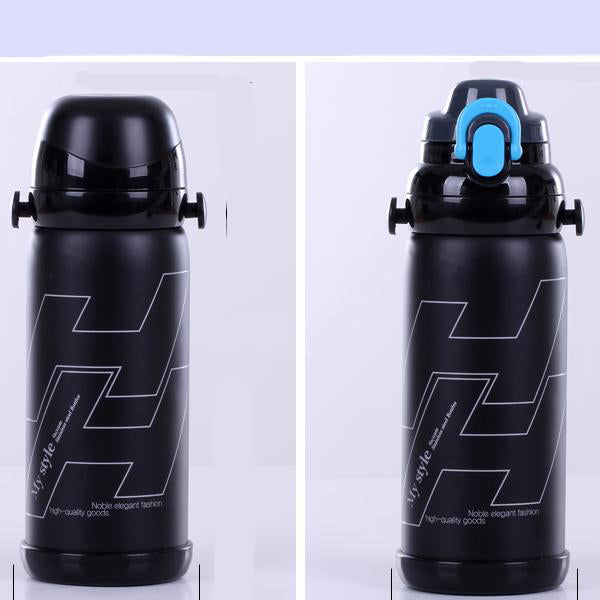 Sports Riding Bike Bicycle Water Drink Bottle Camping Hiking Vacuum Kettle 800ml