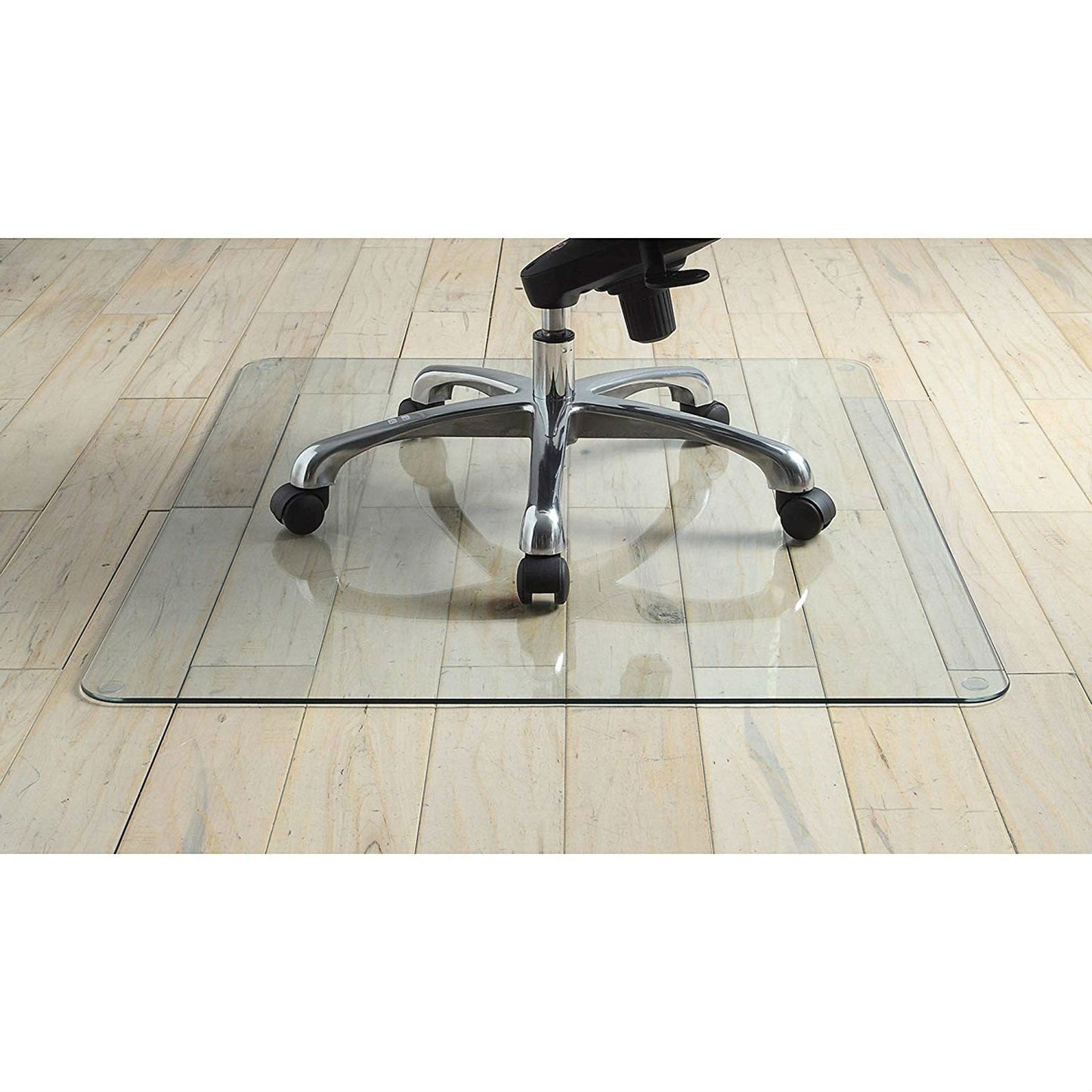 Heavy Duty 50 Inch Tempered Glass Chair Mat